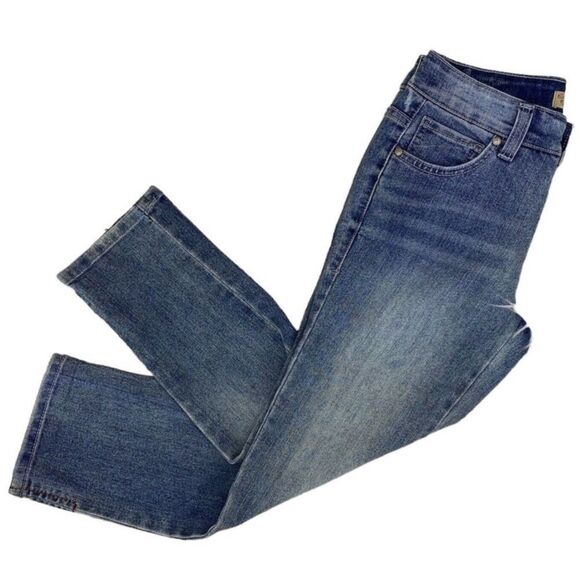 Vintage America Women's Vintage Boho Slim Ankle Jeans Sz 6/28 Petite Mid Rise - Picture 1 of 7